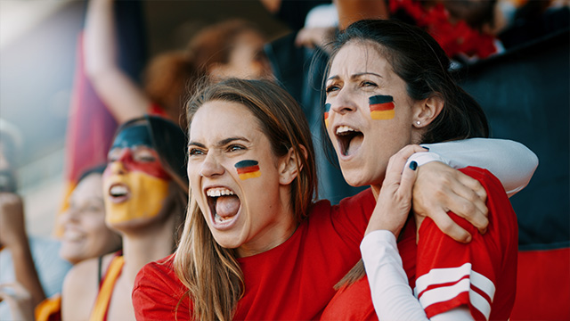 zuschauer im stadion